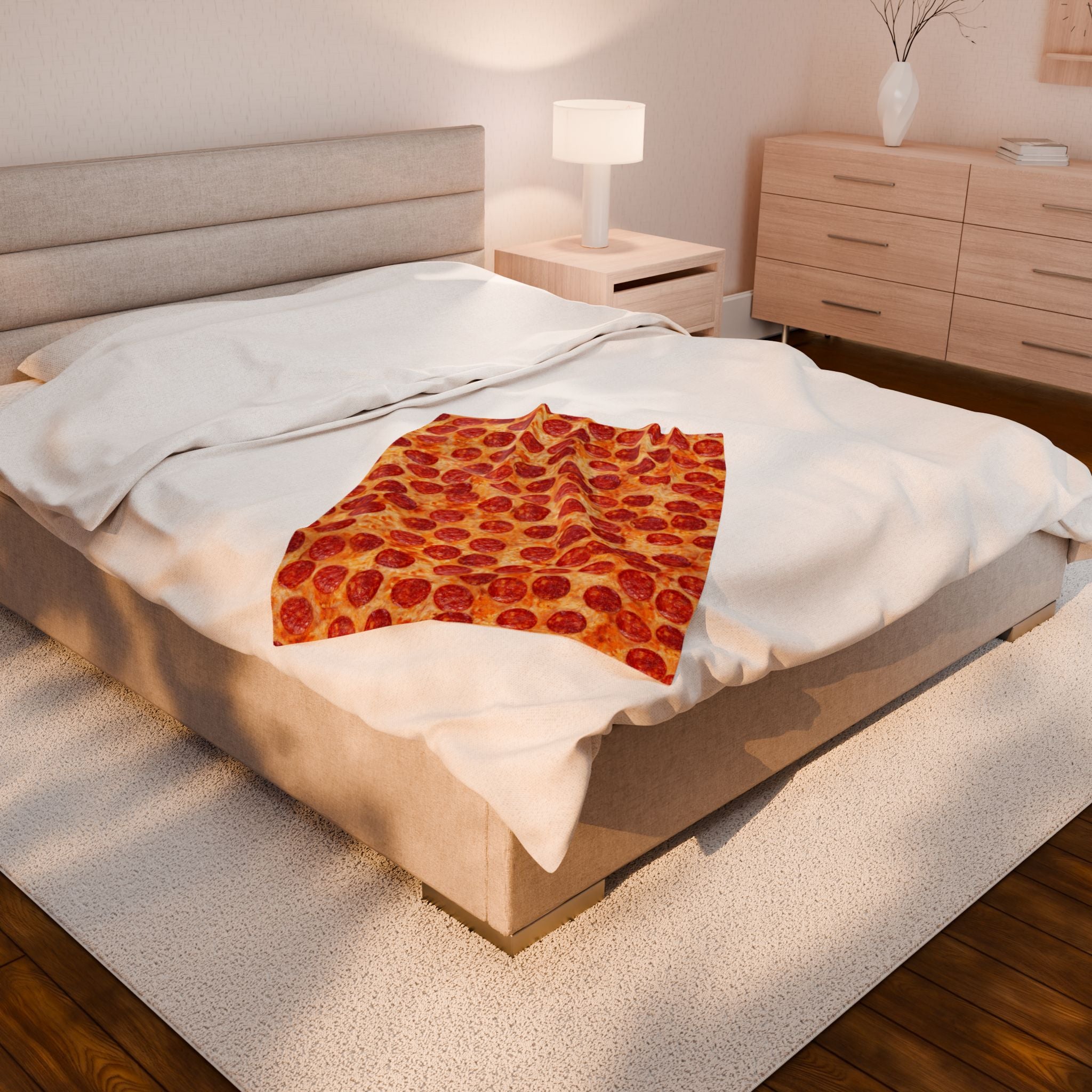 Pizza Plush Blanket
