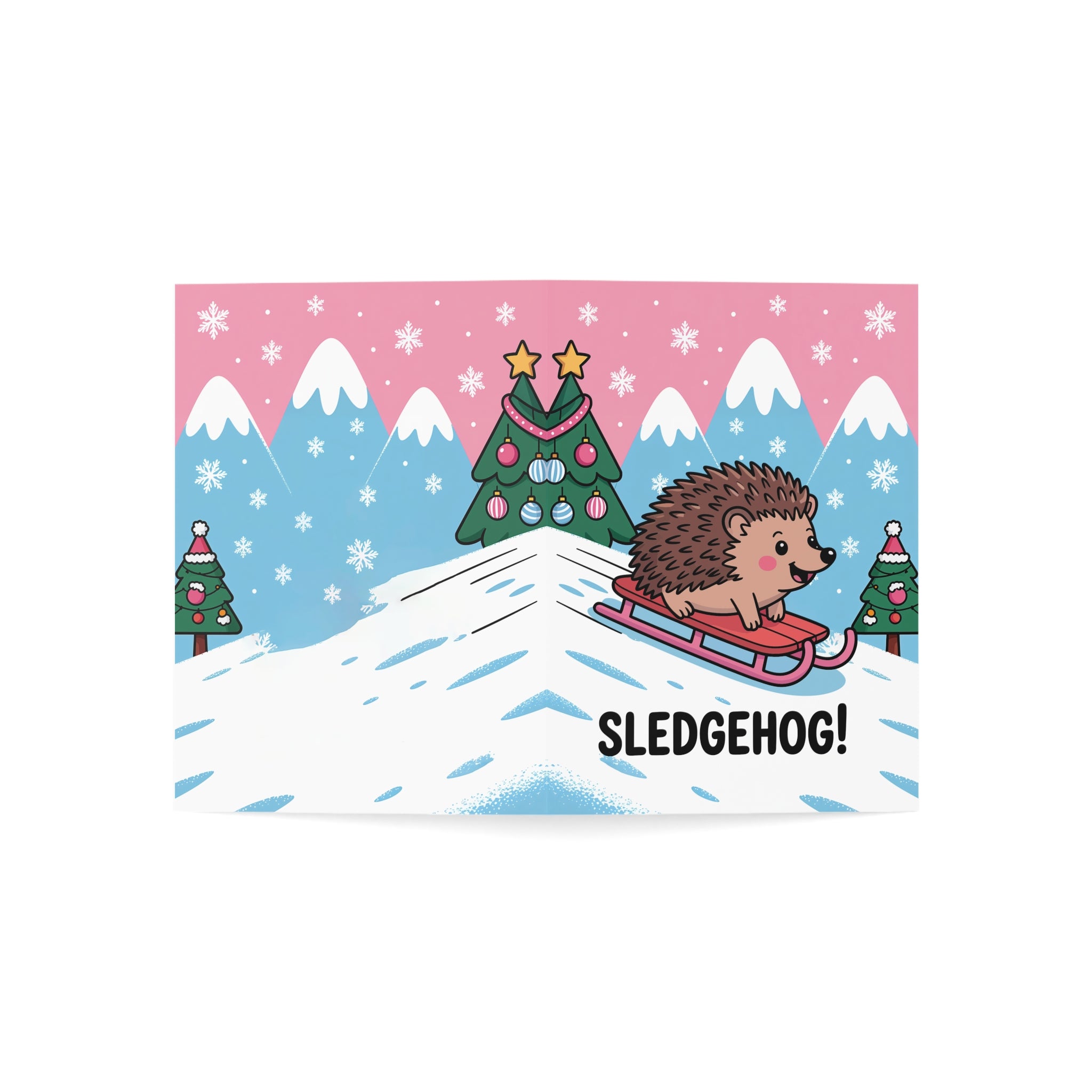 Sledgehog! Greeting Cards