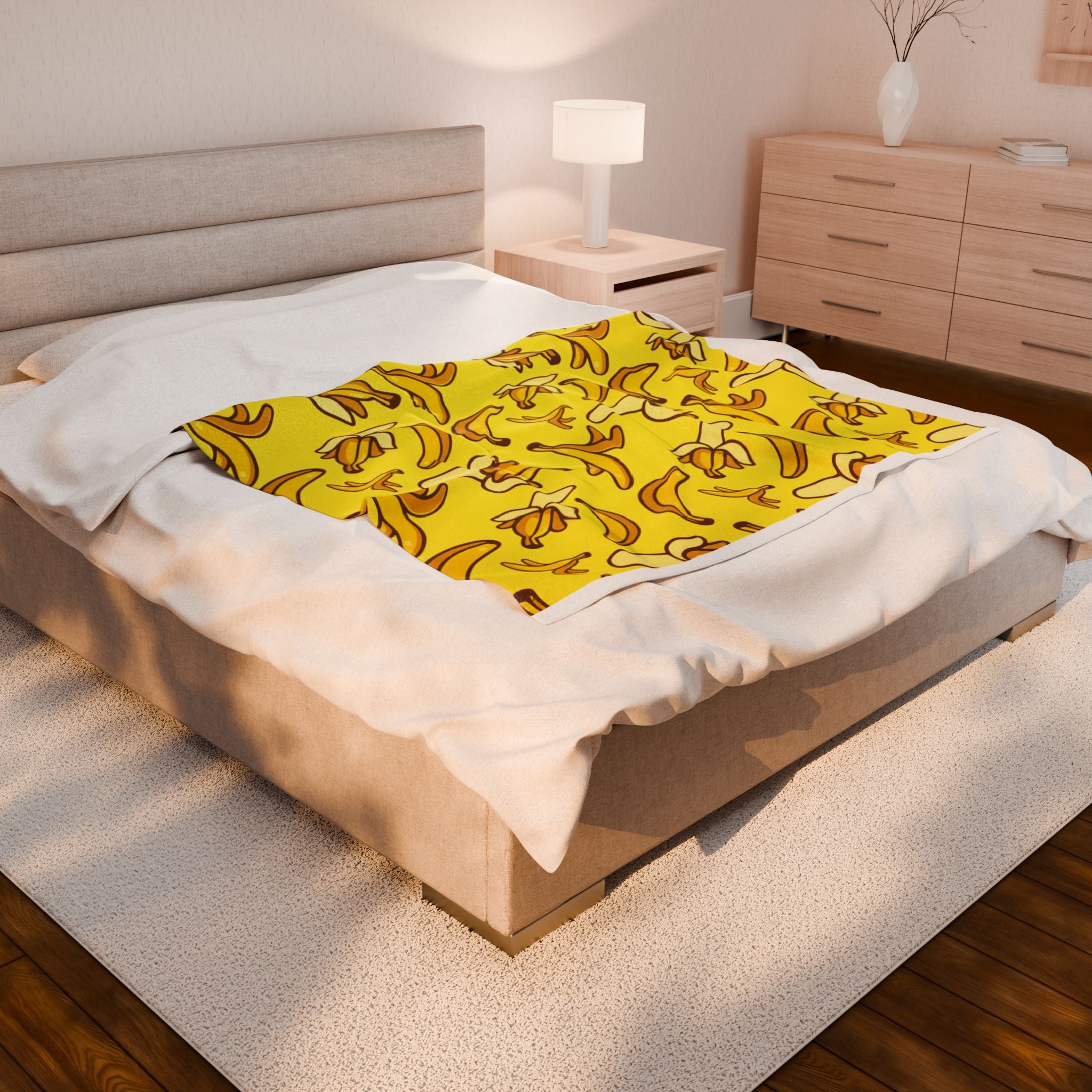 Banana Pattern Blanket