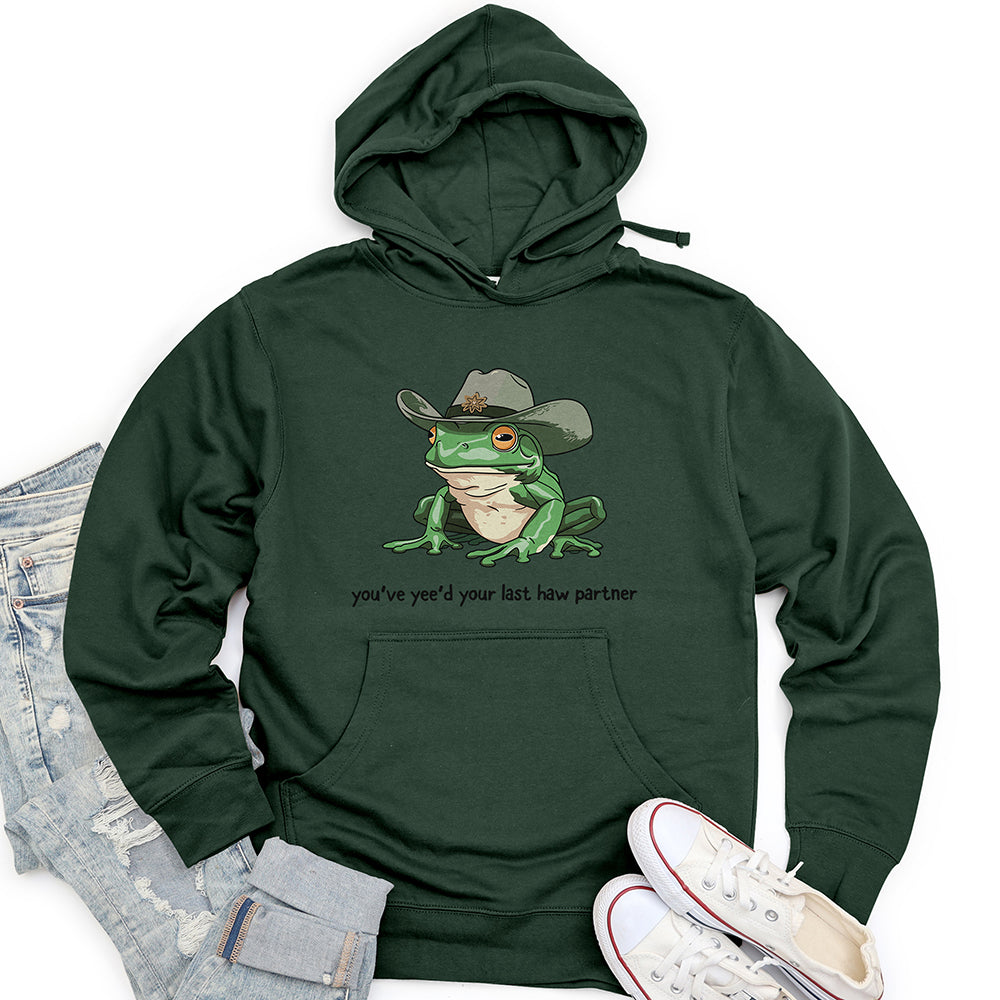 You Just Yee'd Your Last Haw Unisex midweight hoodie