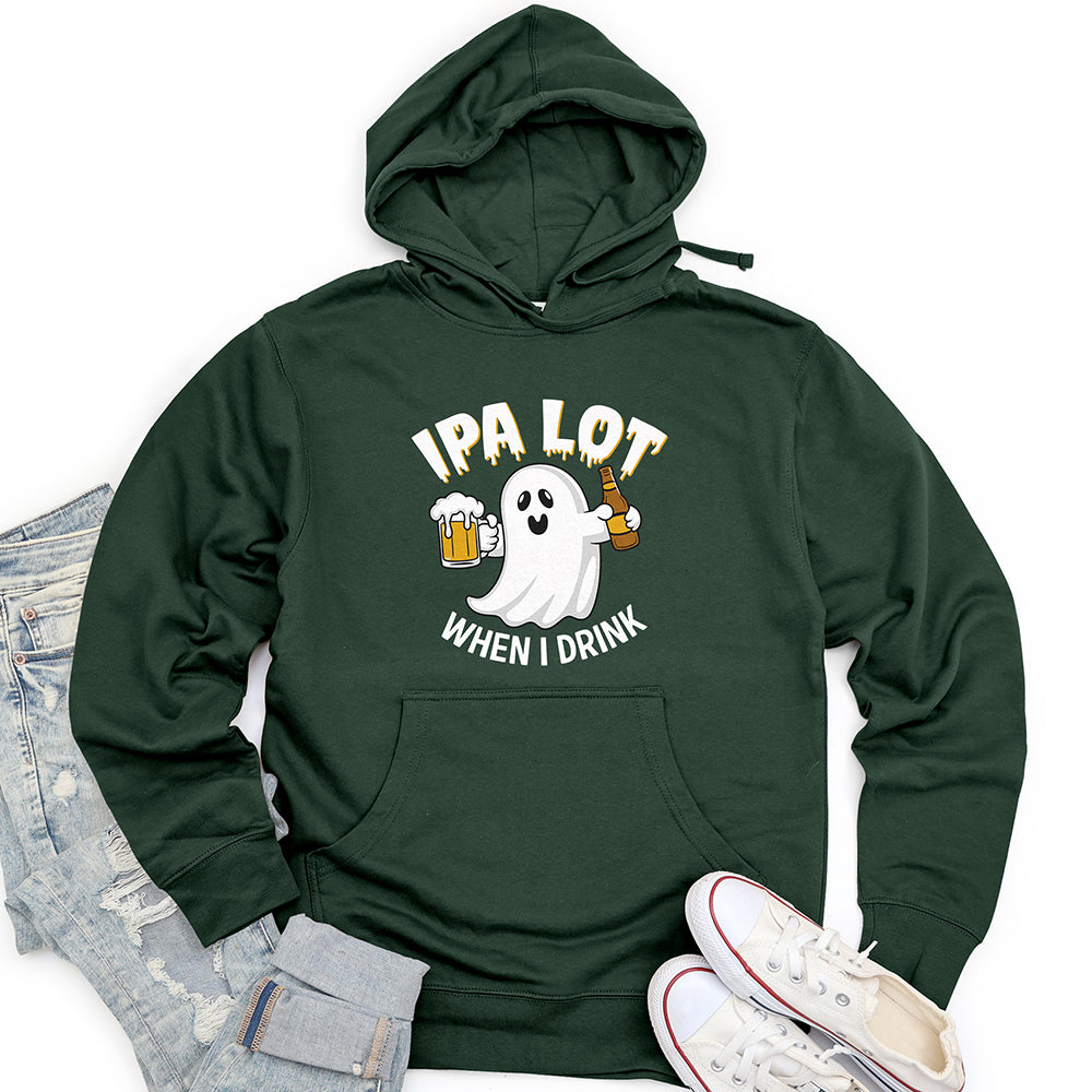 IPA Lot When I Drink Unisex Midweight Hoodie