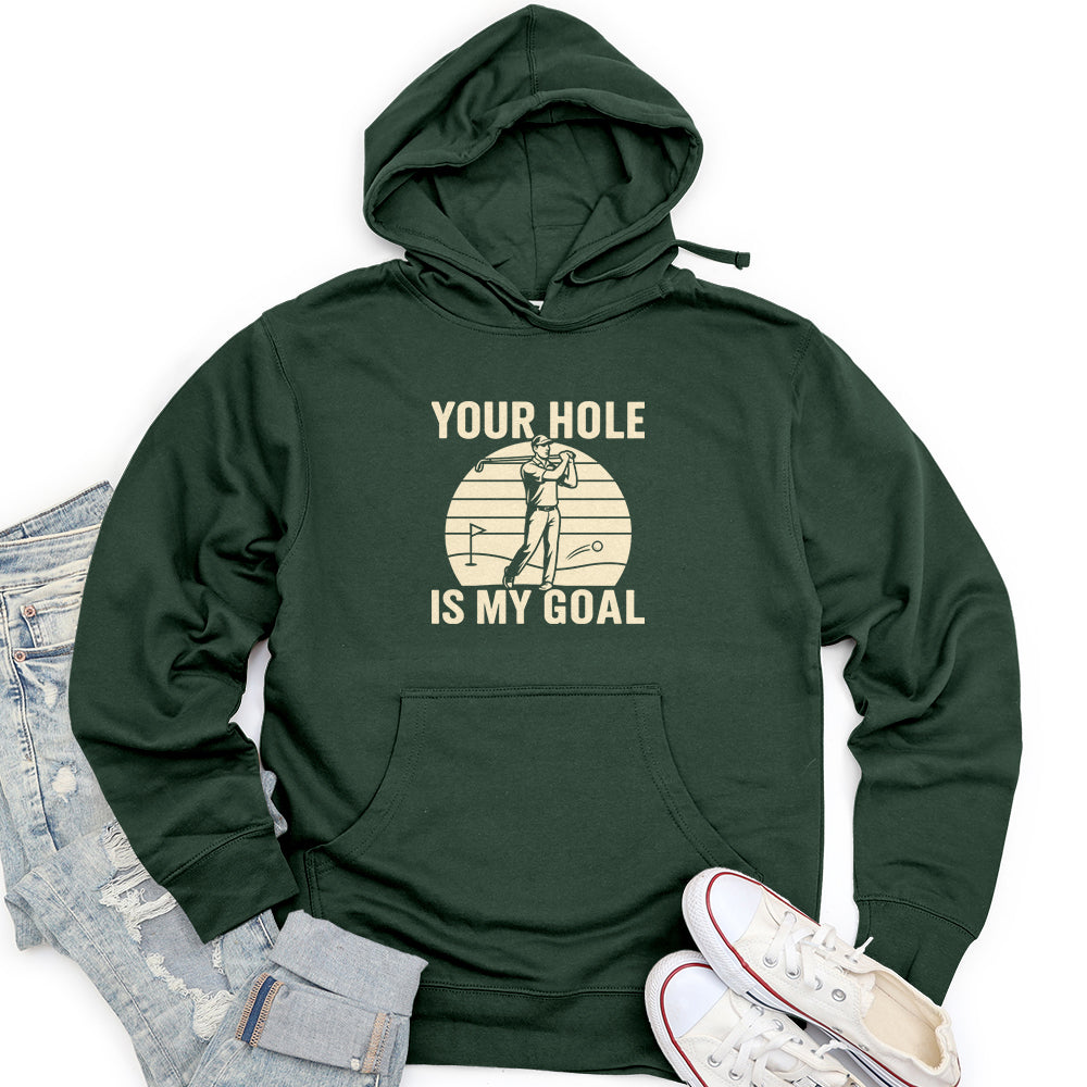 Your Hole Is My Goal Unisex midweight hoodie