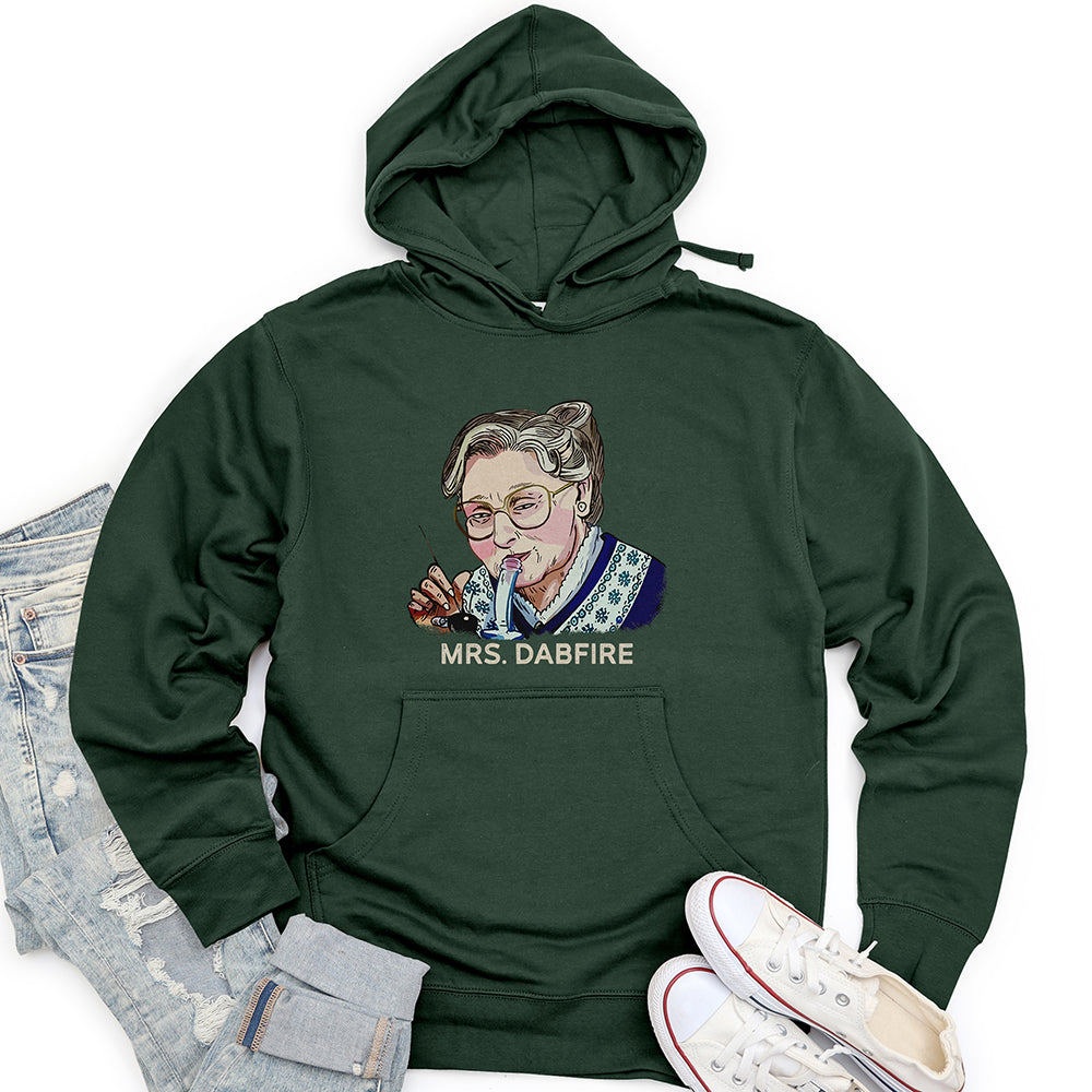 Mrs Dabfire Unisex Midweight Hoodie