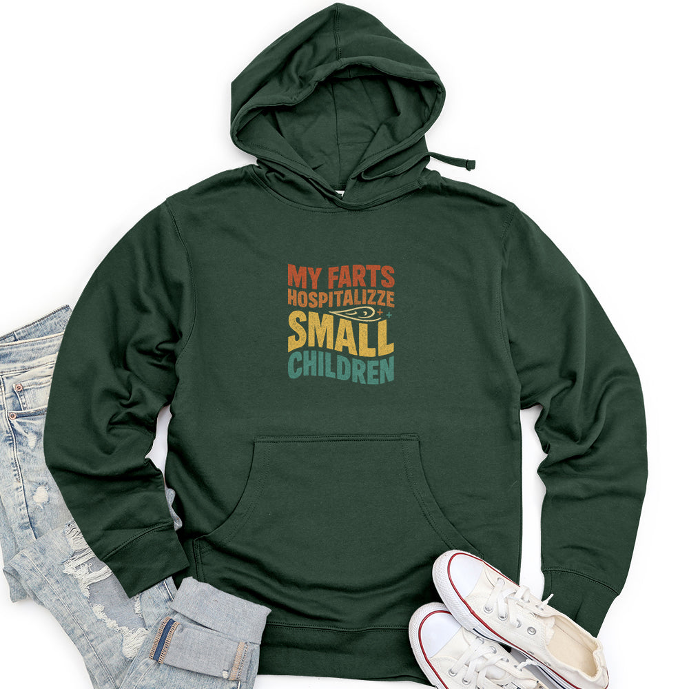 My Farts Hospitalizze Small Children Unisex midweight hoodie