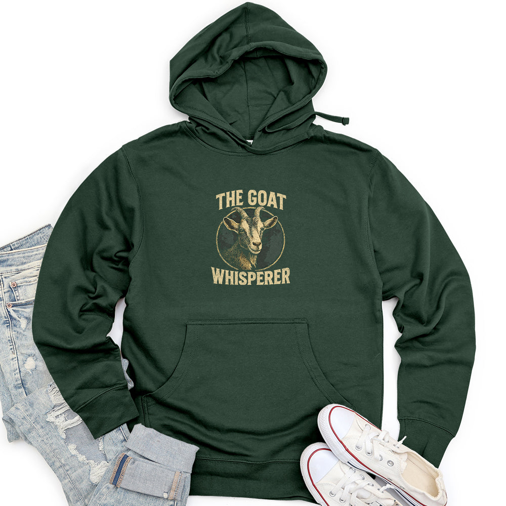 The Goat Whisperer Unisex midweight hoodie