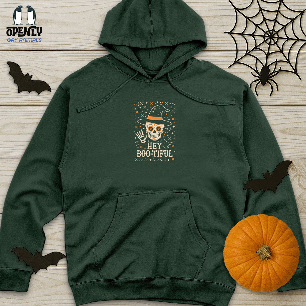 Hey Boo-tiful Unisex midweight hoodie