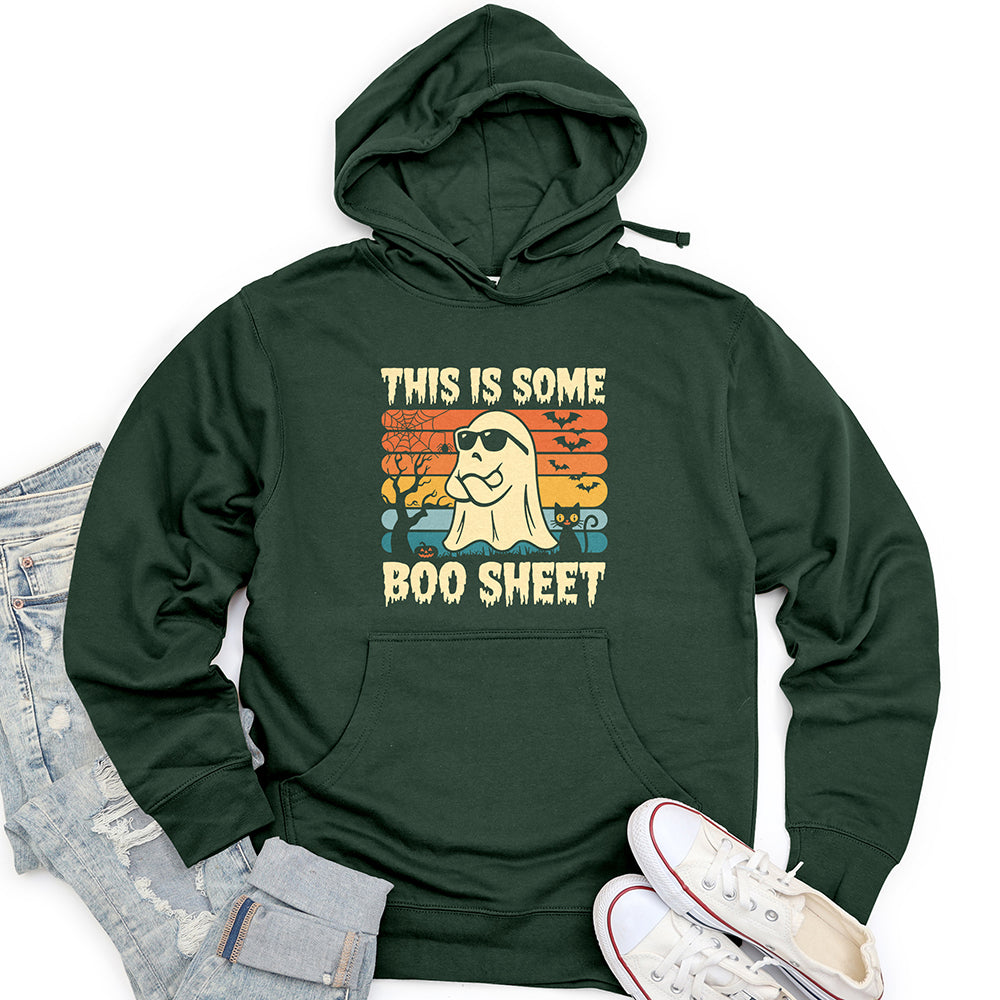 Boo Sheet Unisex Midweight Hoodie