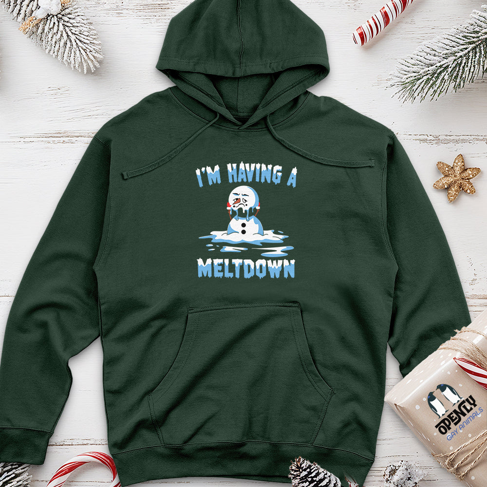 I'm Having a Meltdown Unisex Midweight Hoodie