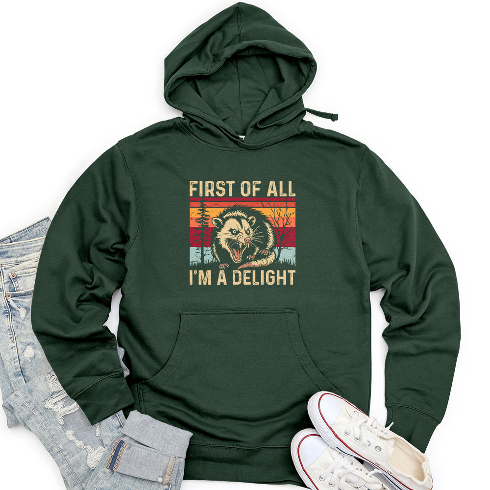I'm a Delight Unisex Midweight Hoodie