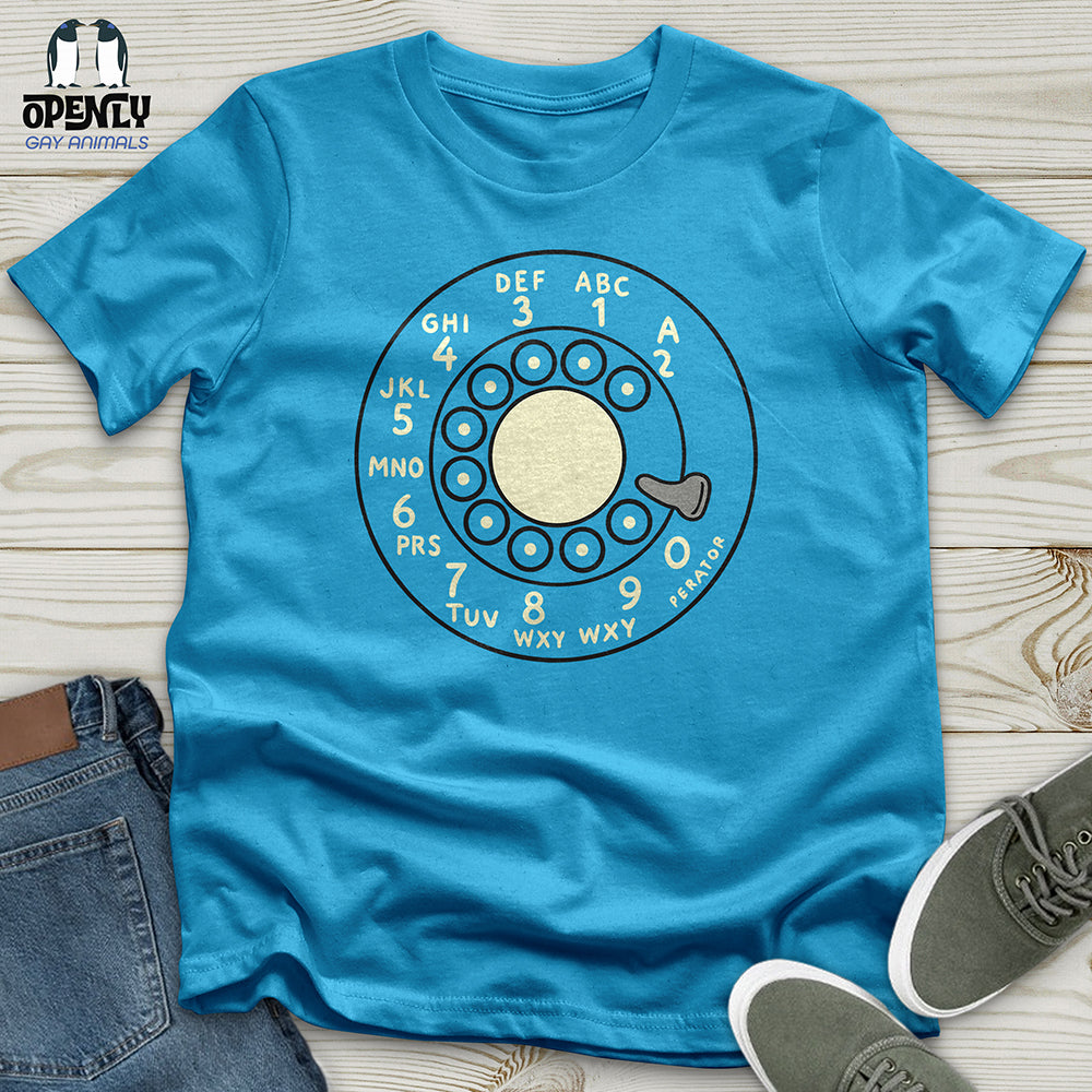 Rotary Dial Unisex T-Shirt