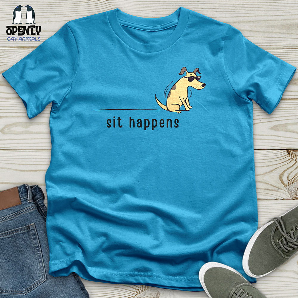 Sit Happens Unisex t-shirt