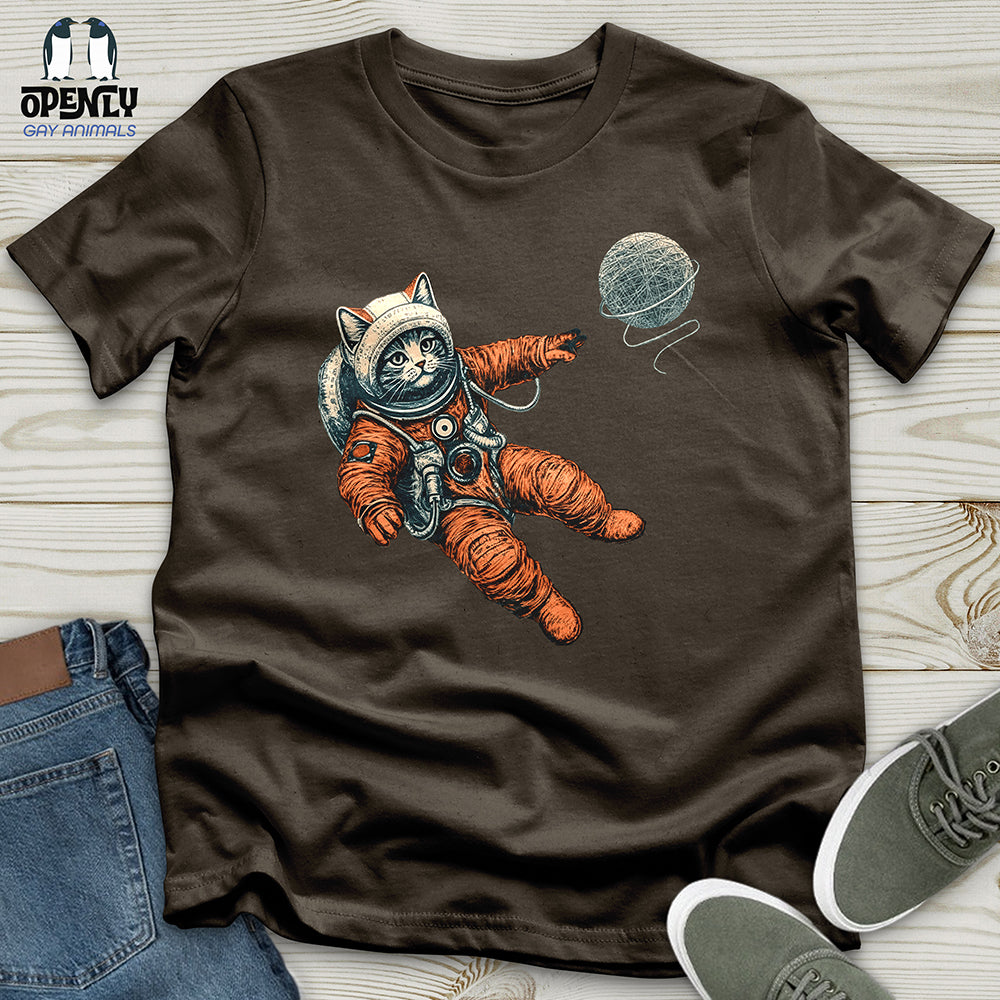 Astronaut Kitty Unisex t-shirt