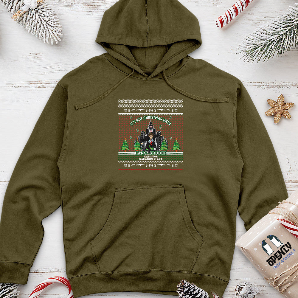 Hans Gruber Unisex Midweight Hoodie