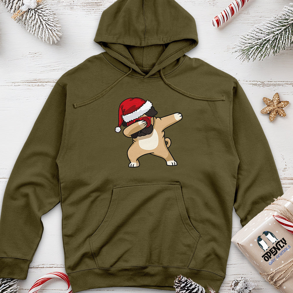 Dab Bulldog Unisex midweight hoodie
