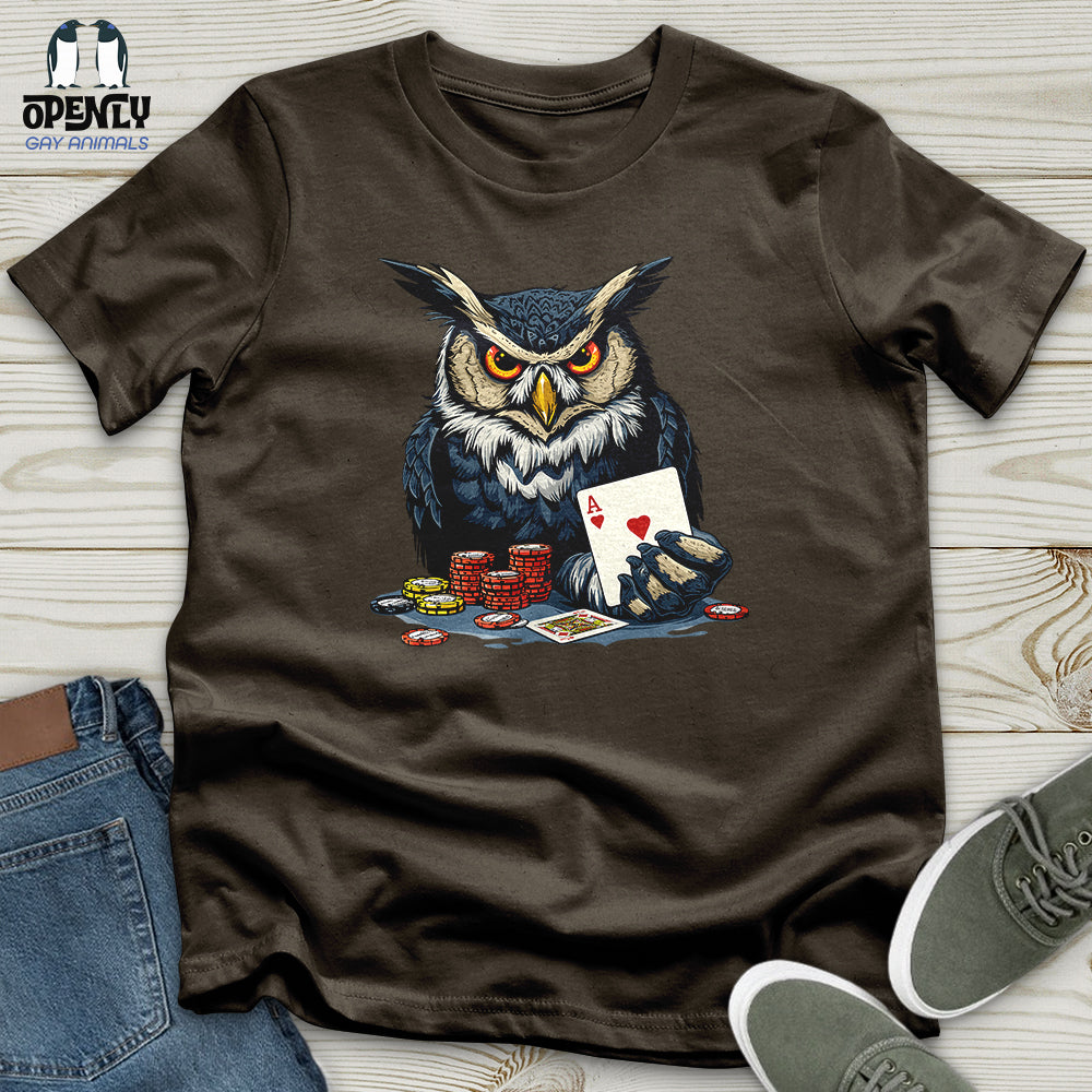 Black Jack Owl Unisex t-shirt