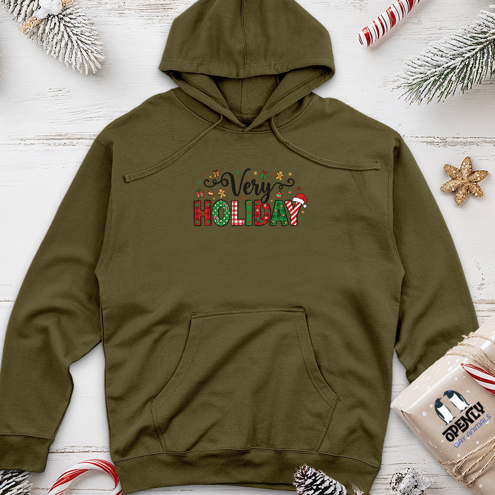Very HOLIDAY Unisex Midweight Hoodie