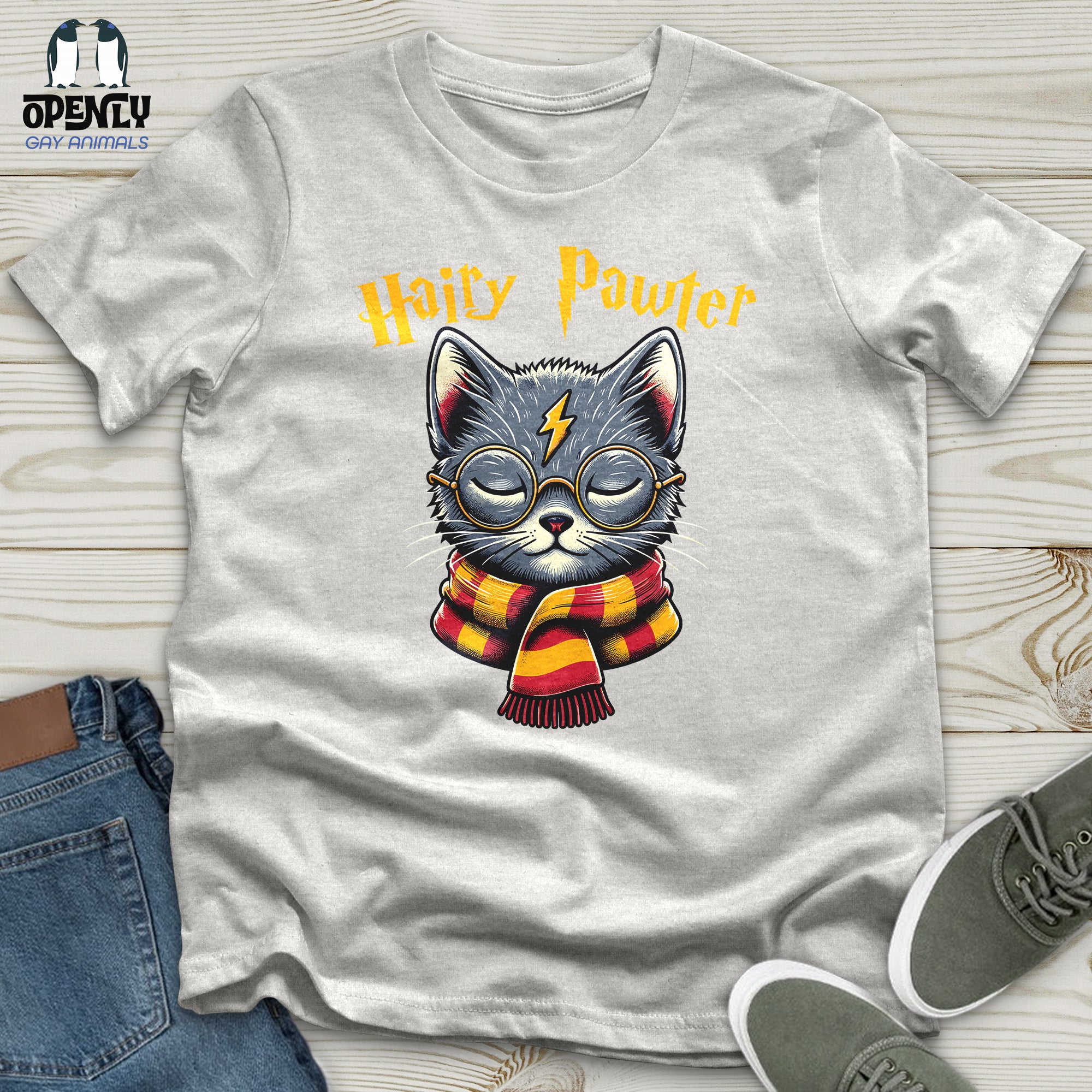 Hairy Pawter Unisex t-shirt