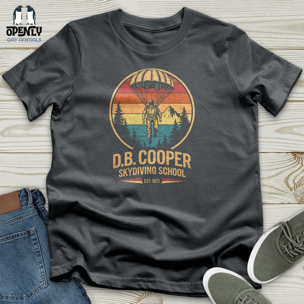 DB Cooper Skydiving School Unisex T-Shirt