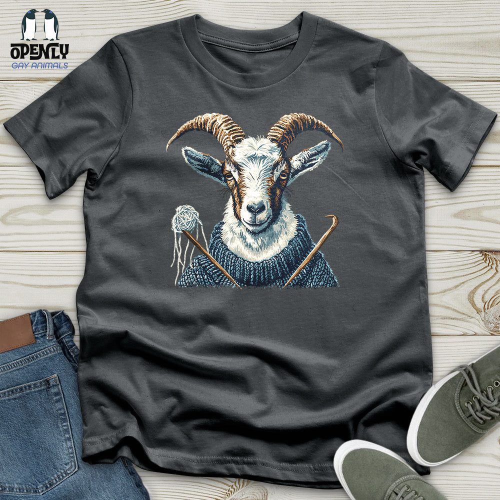 Goat Knitting Workshop Unisex T-Shirt