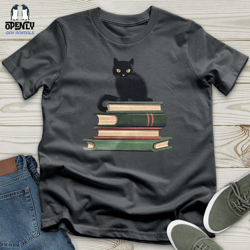Cat Book Lover Unisex t-shirt