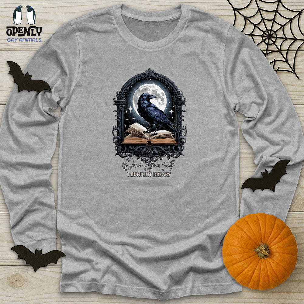 Once Upon A Midnight Dreary 2 Unisex Long Sleeve Tee