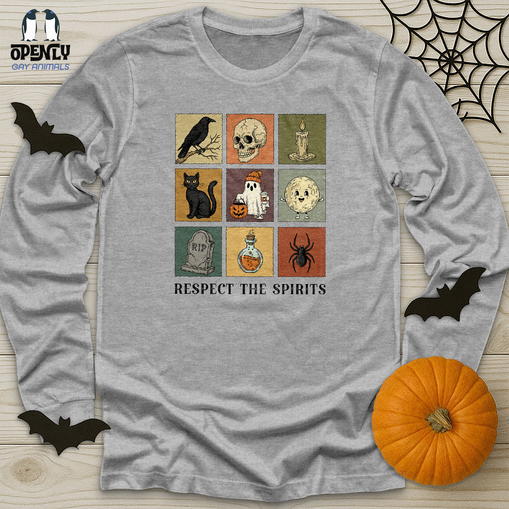 Respect the Spirits Unisex Long Sleeve Tee