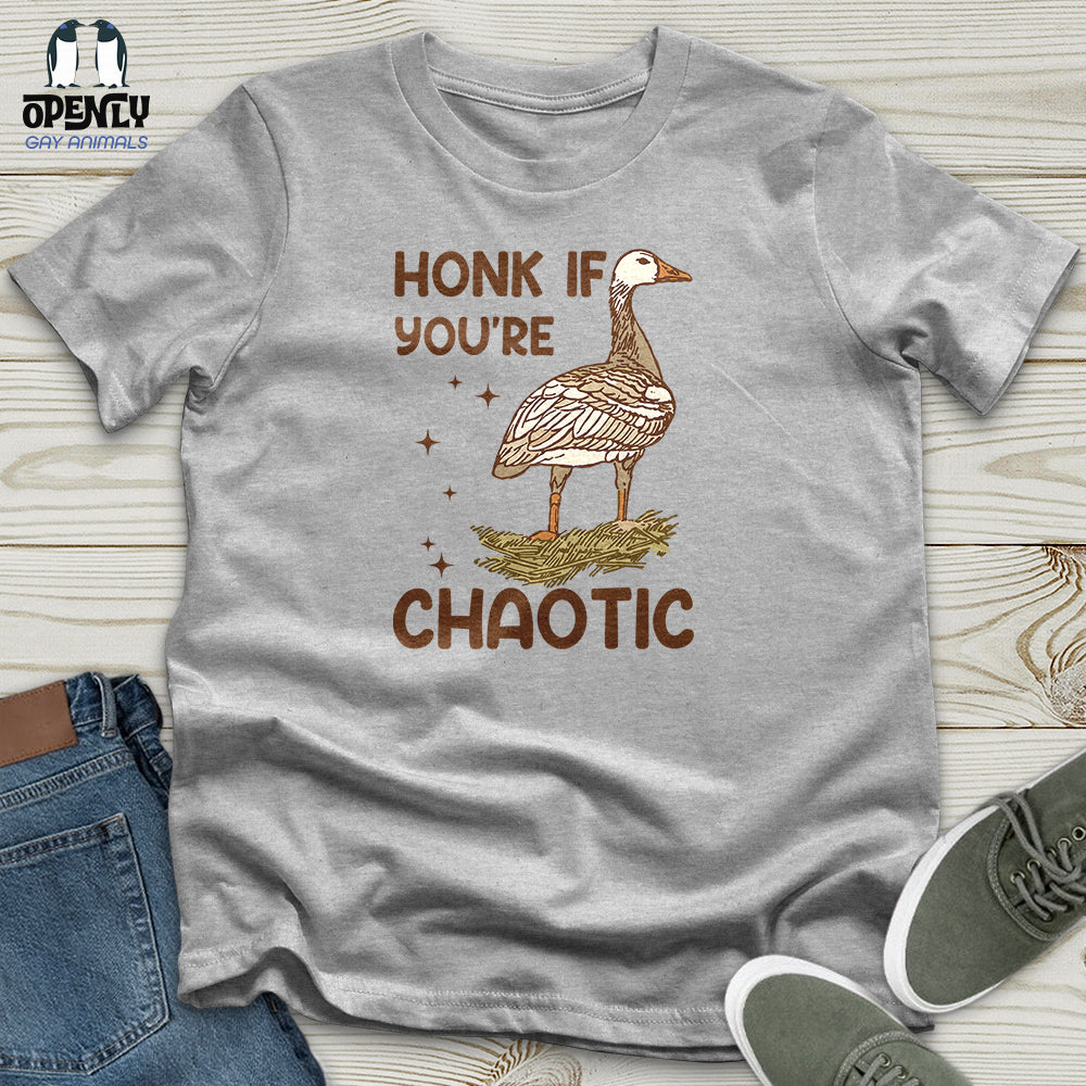 Honk If You're Chaotic Unisex T-Shirt