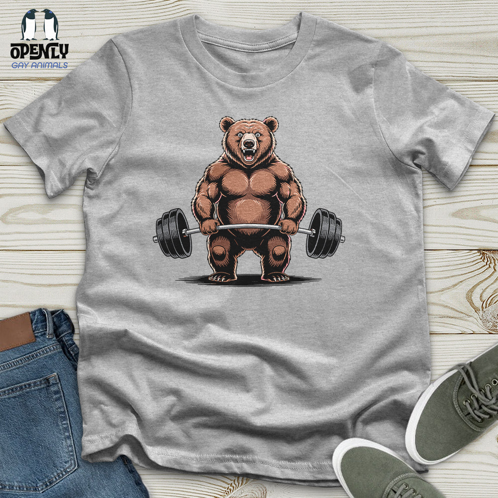 Bear Dumbbelling Unisex T-Shirt