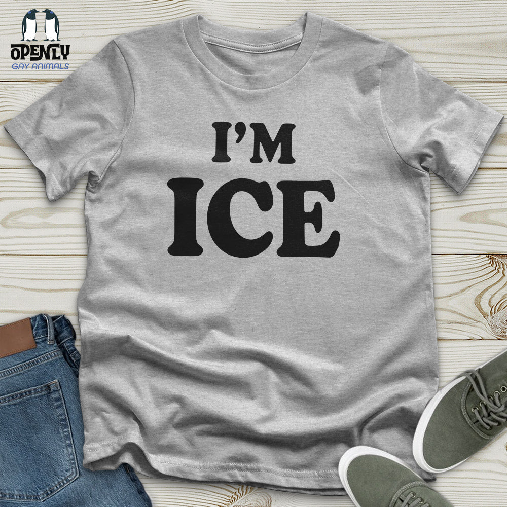 I Love Making ICE Cream Female Black Couple T-Shirt