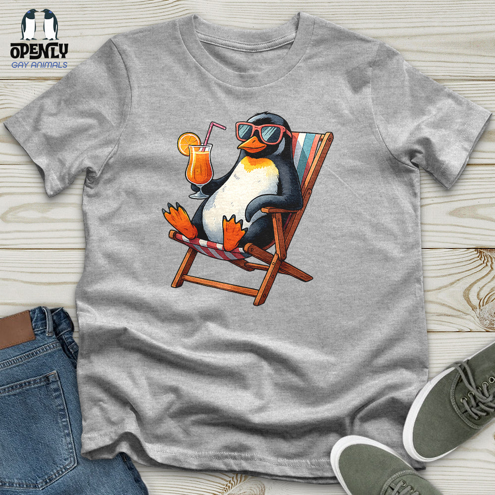 Chillin' Penguin Paradise Unisex T-Shirt