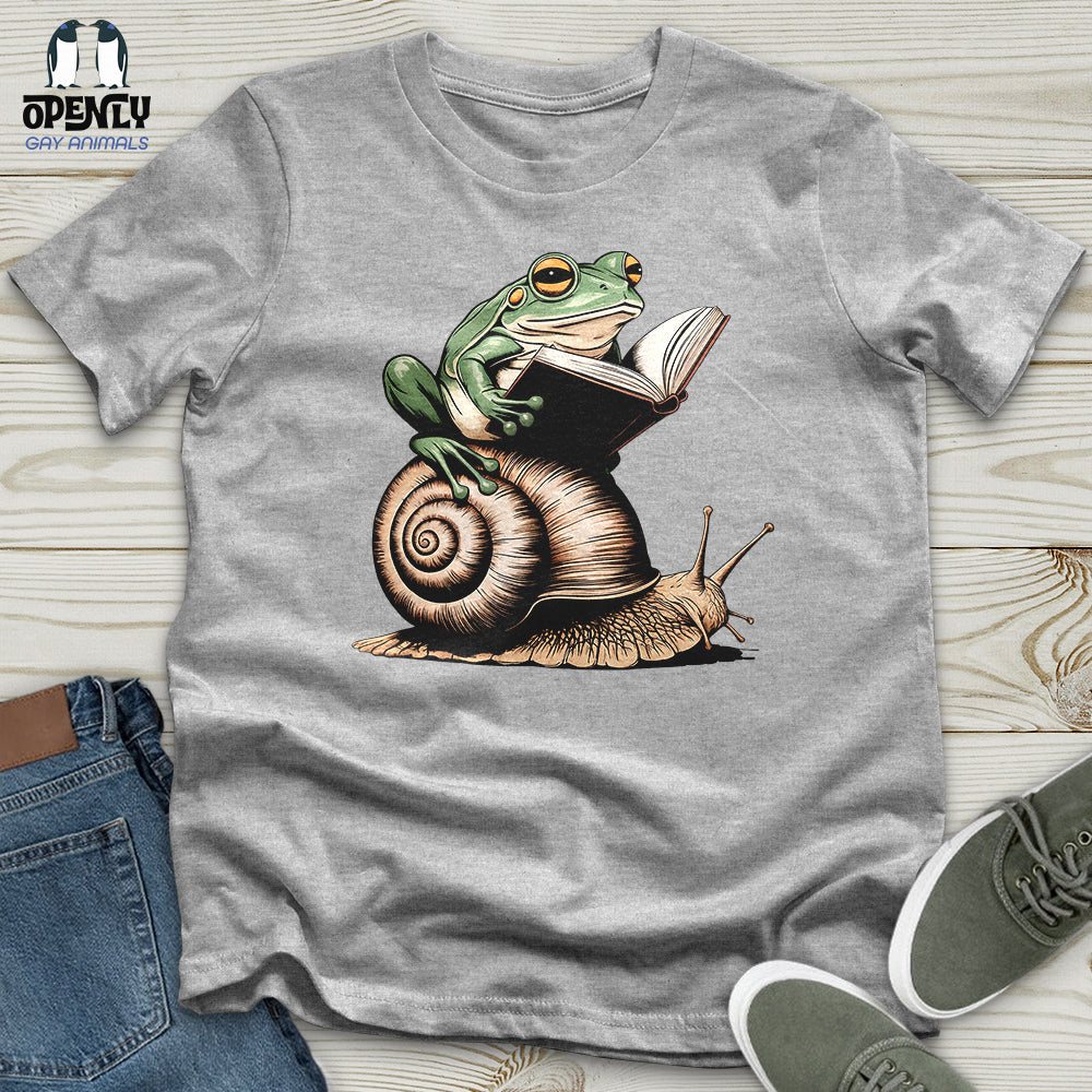 Frog Riding Sanil Unisex t-shirt