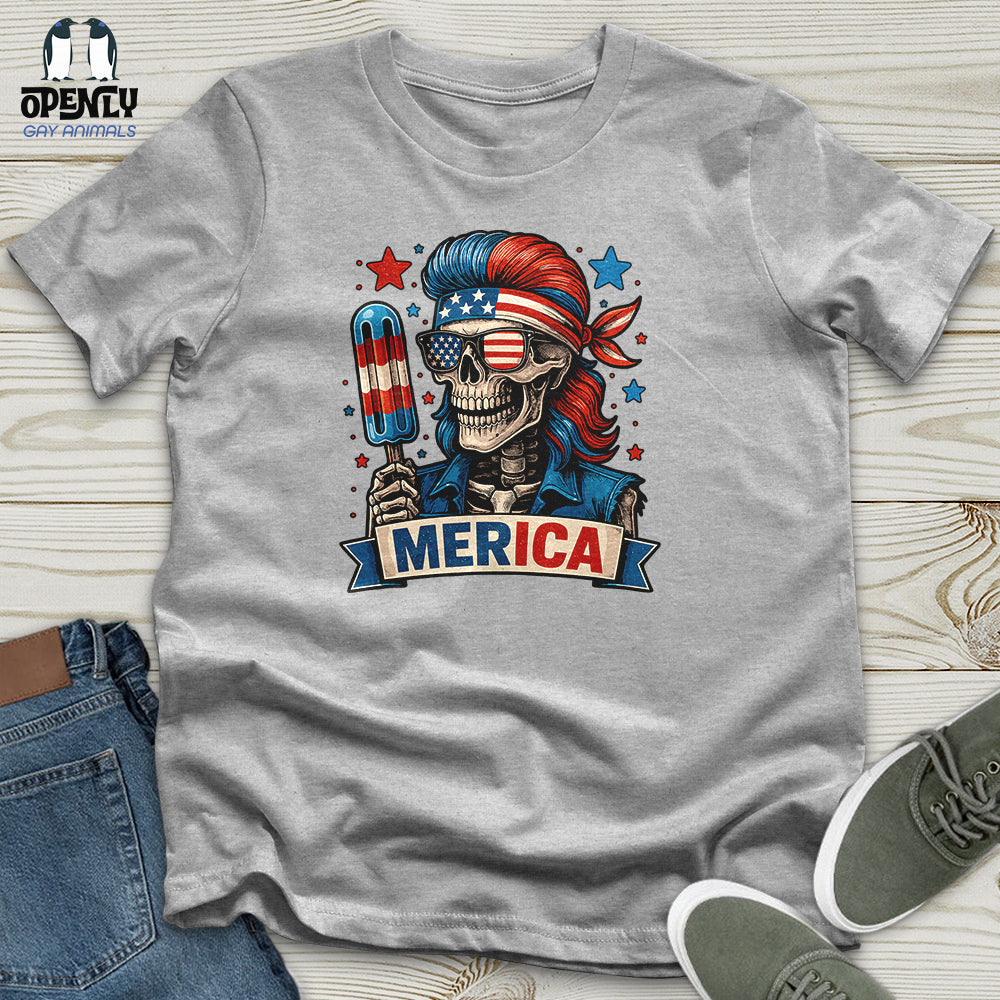 Merica Skull Unisex T-Shirt