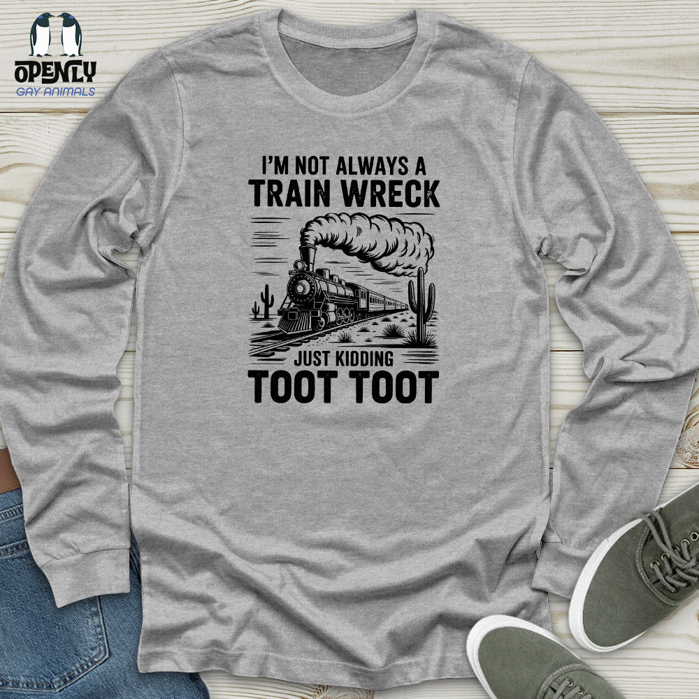 Toot Toot Express Unisex Long Sleeve Tee