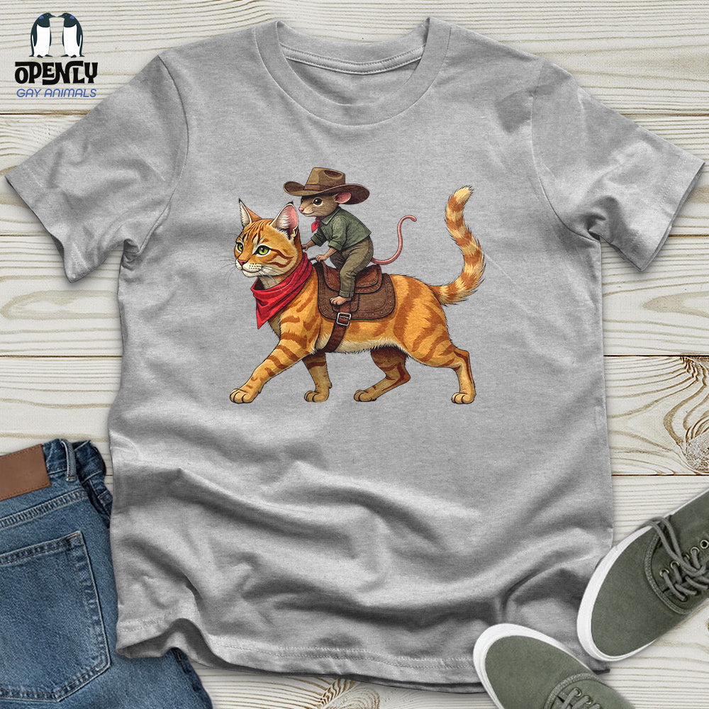 Sheriff Whiskers & the Saddle Mouse Unisex T-Shirt