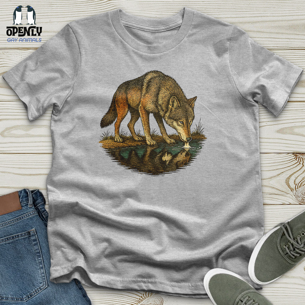 Wolf Reflection Unisex T-Shirt