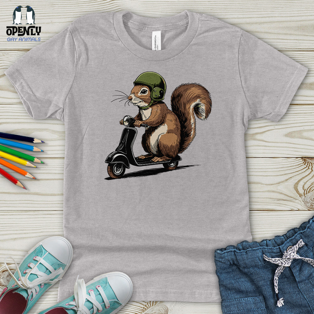 Squirrel Scoot Youth T-Shirt