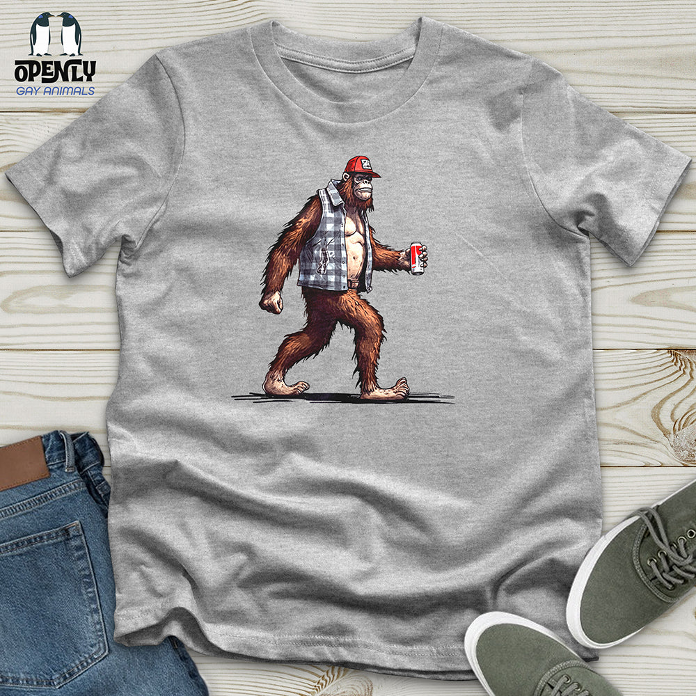 Big Foot Stroll Unisex t-shirt