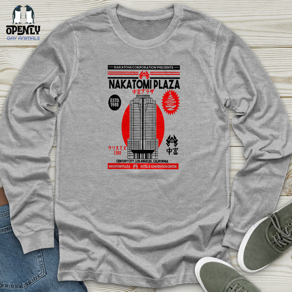 Nakatomi Plaza Unisex Long Sleeve Tee