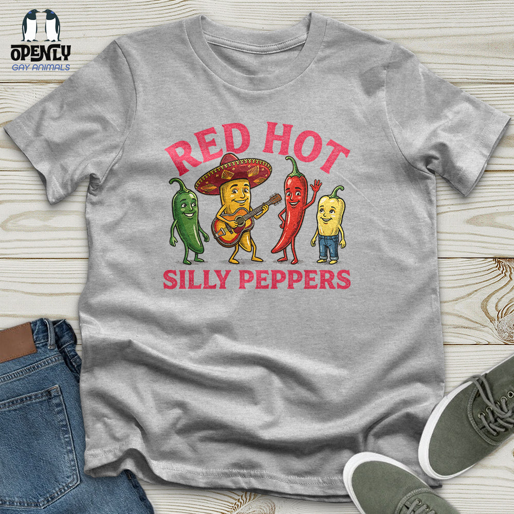 Red Hot Silly Peppers Unisex T-Shirt