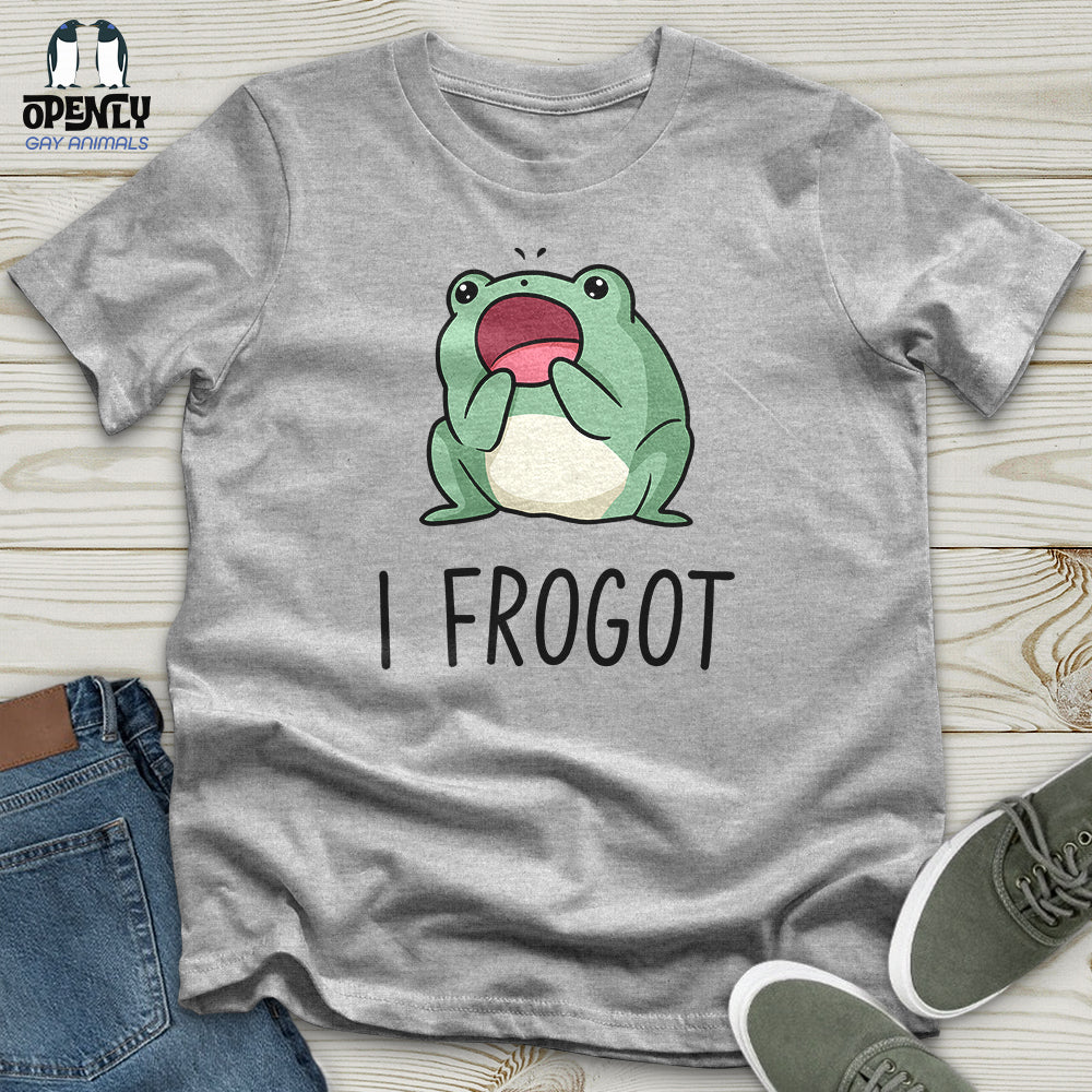 I Frogot Unisex t-shirt