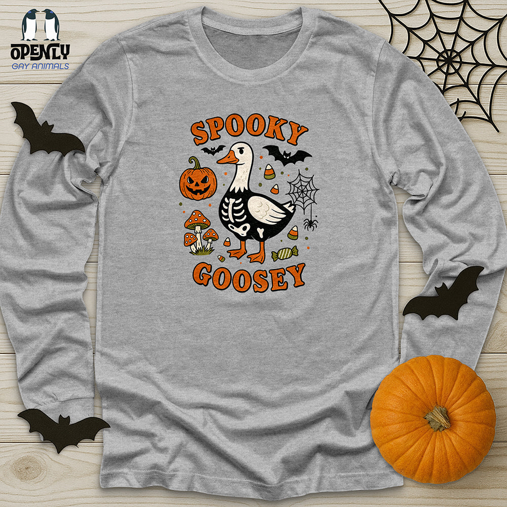 Spooky Goose Unisex Long Sleeve Tee
