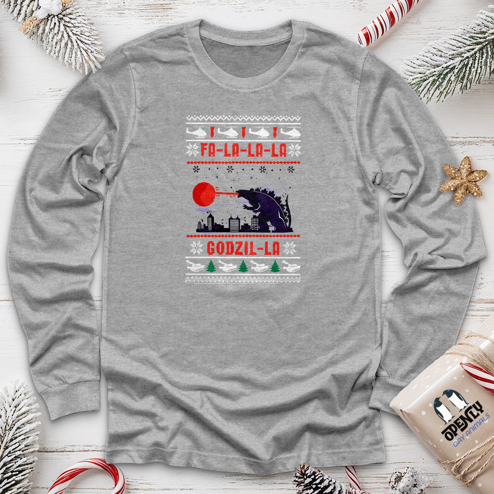 Godzilla Unisex Long Sleeve Tee