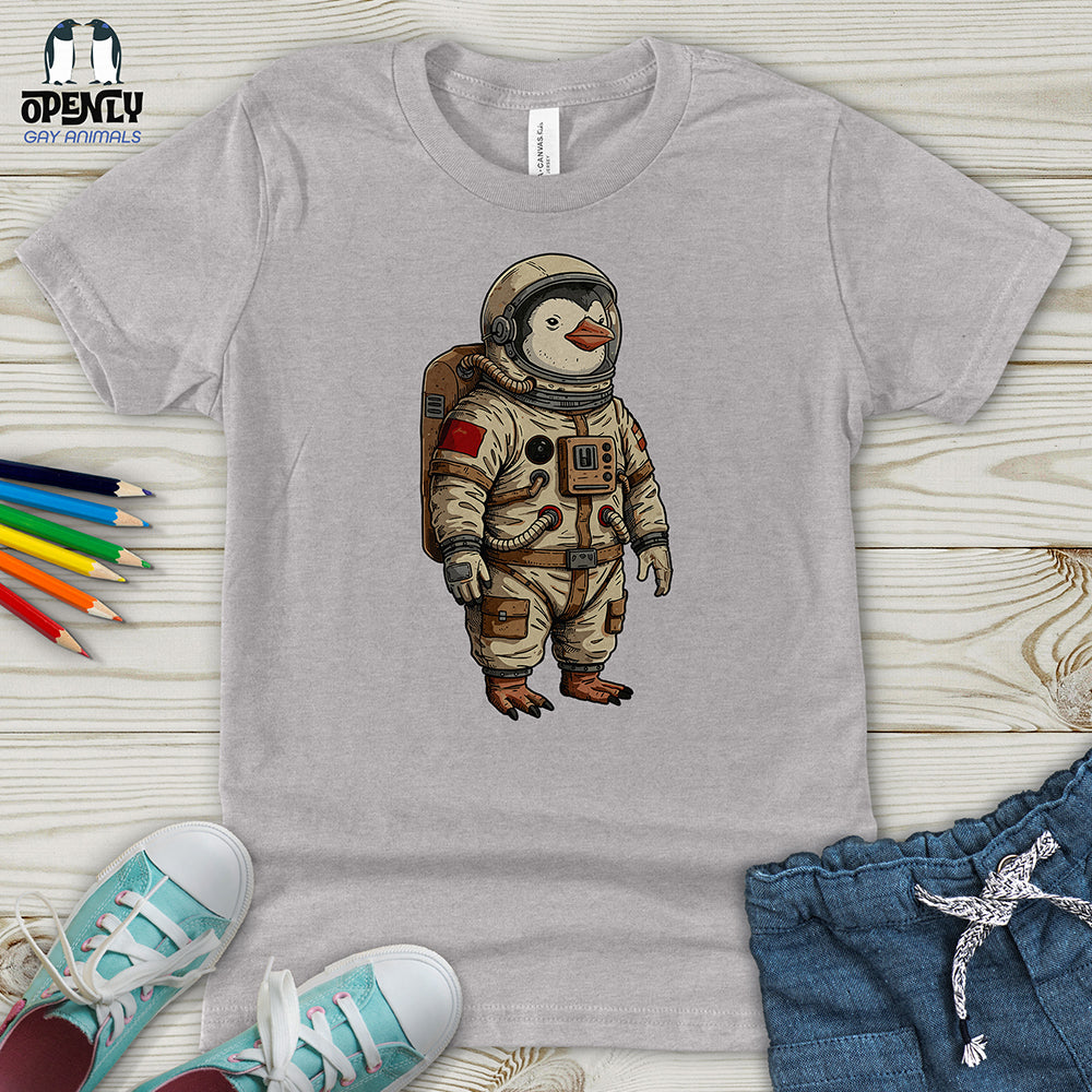 Penguin Astronaut Youth T-Shirt