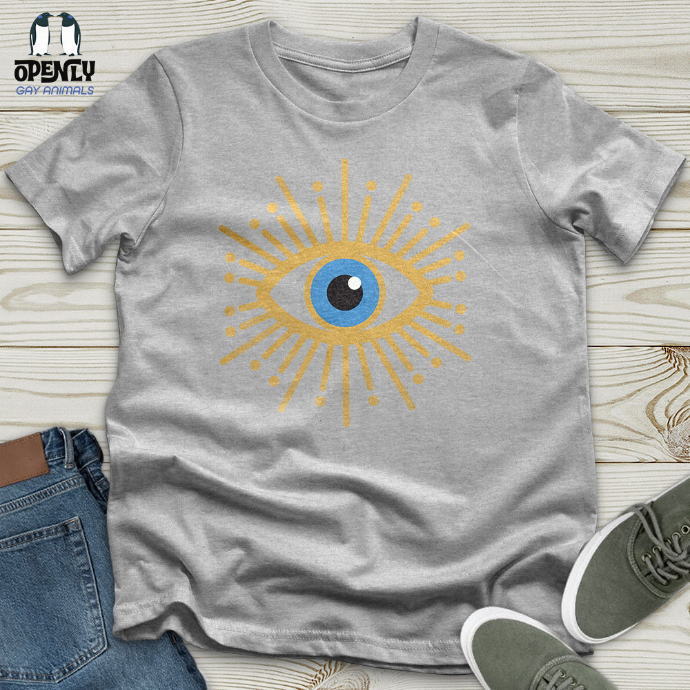 Gold Evil Eye Unisex T-Shirt