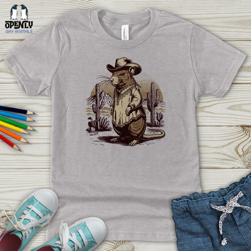 Cowboy Capybara Youth T-Shirt