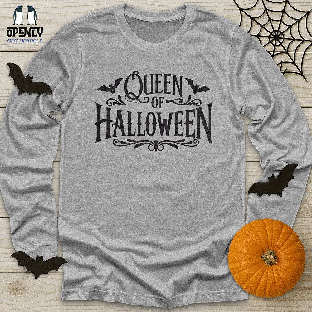 Queen Of Halloween Unisex Long Sleeve Tee