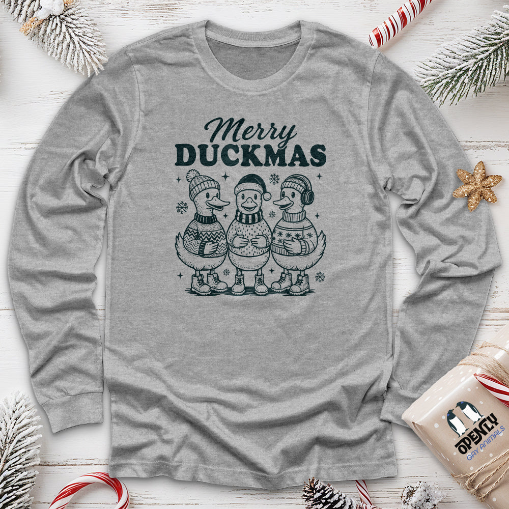 Merry Duckmas Long Sleeve Tee