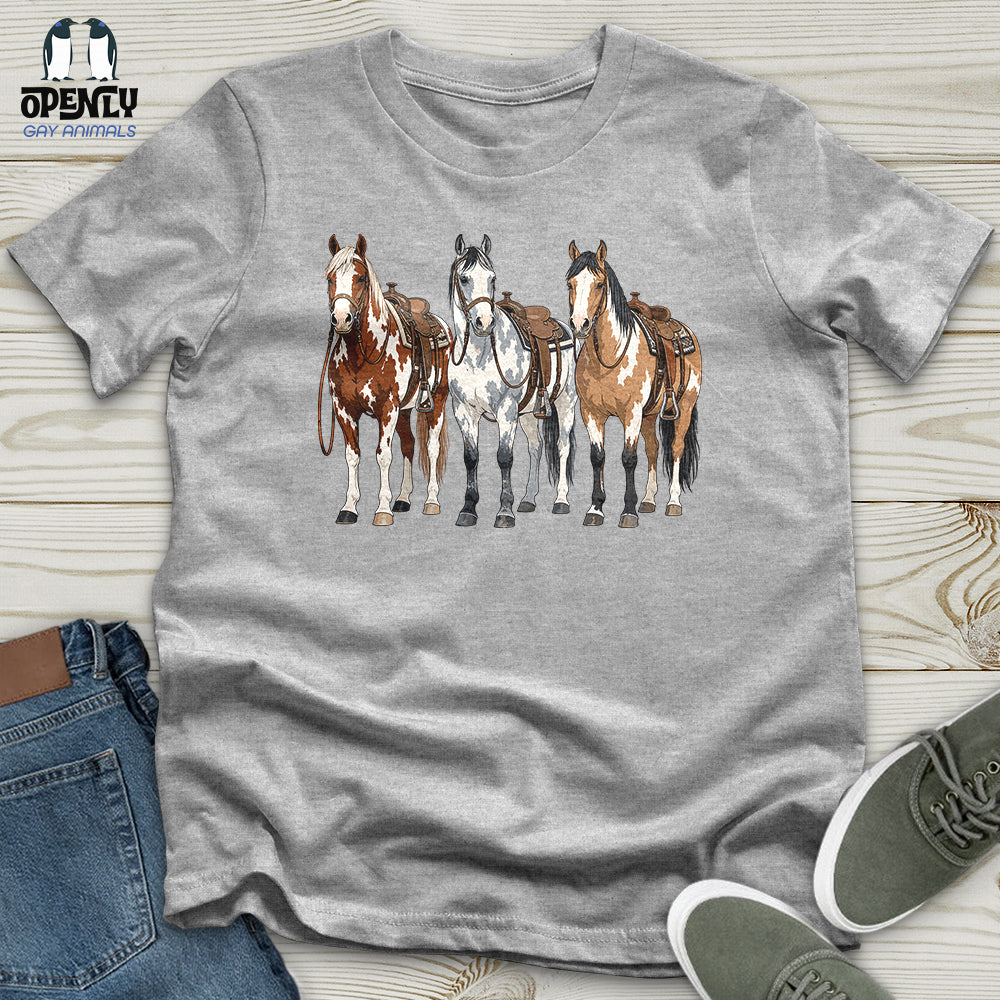 Western Horses Unisex T-Shirt