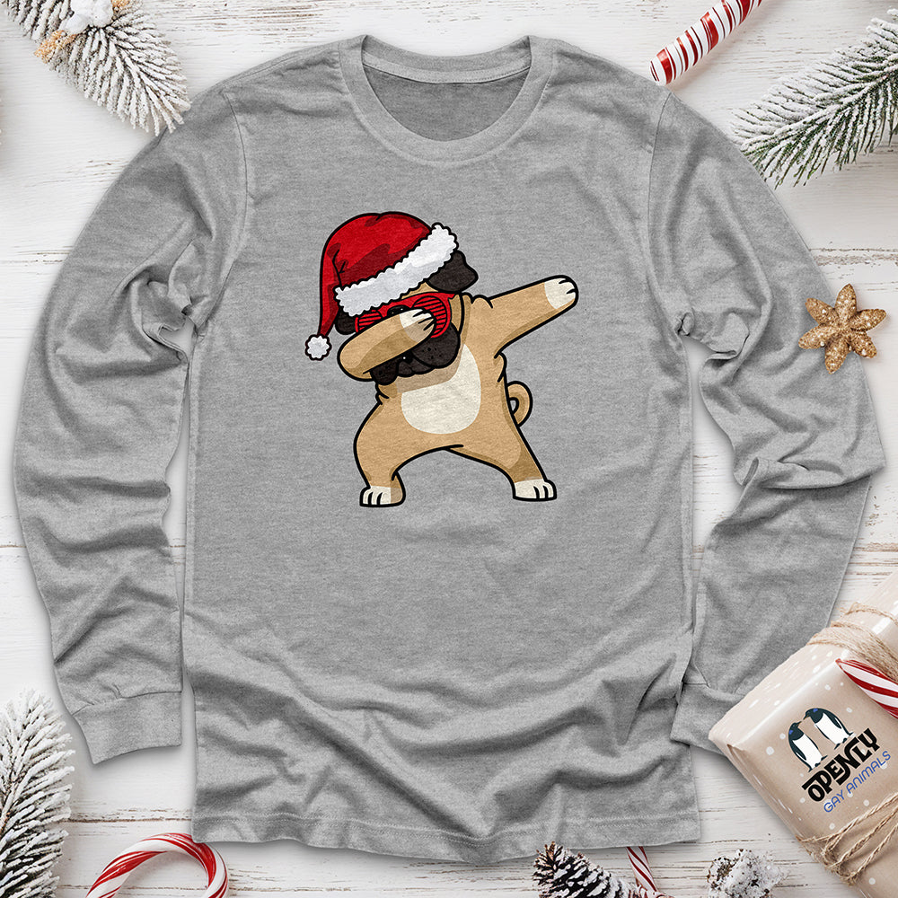 Dab Bulldog Unisex Long Sleeve Tee