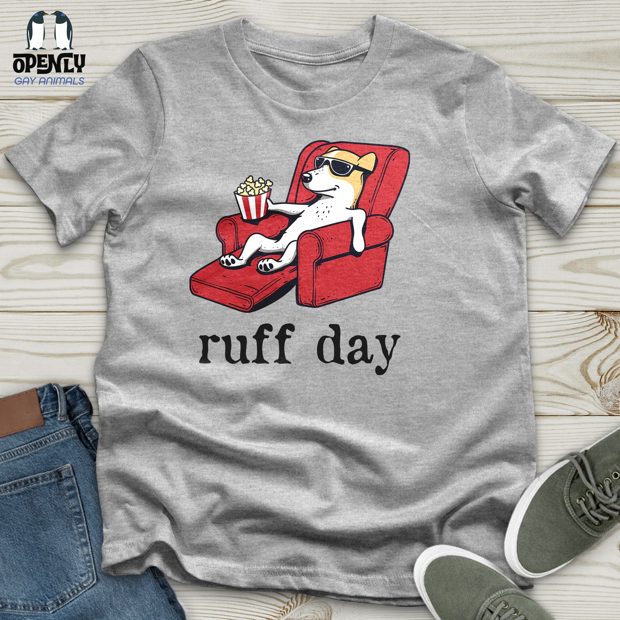 Ruff Day Unisex t-shirt